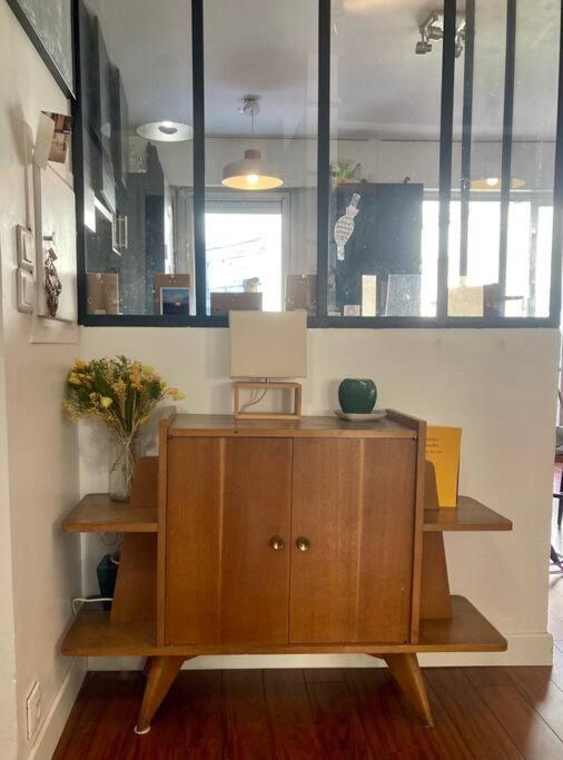Paris : Appartement Familial Avec Parking Prive Clichy Exterior foto